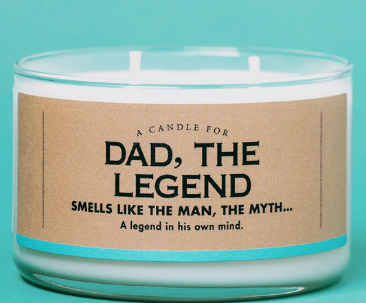 A Candle For Dad, the Legend | Funny Father's Day Candle