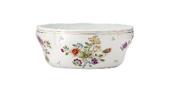 Ginori Antico Doccia Oval Salad Bowl- Coreana