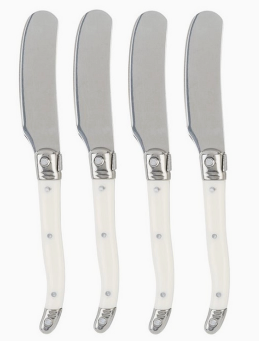 4-Piece Spreader Set with Faux Ivory Handles