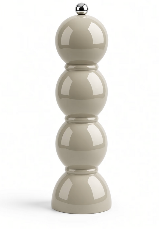 Cappuccino Bobbin Salt or Pepper Mill