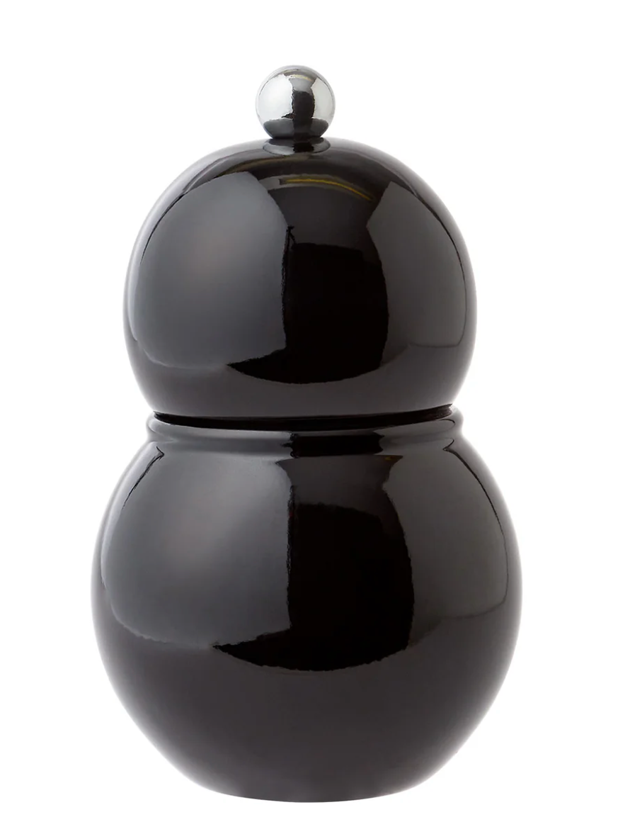 Chubbie White or Black Bobbin Salt/Pepper Mill