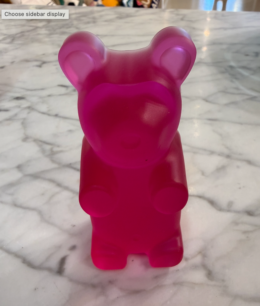 Gummy Bear Sculpture in Resin *Exclusive by one of our Artists*