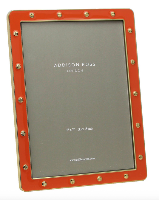 Enamel & Gold Locket Frame