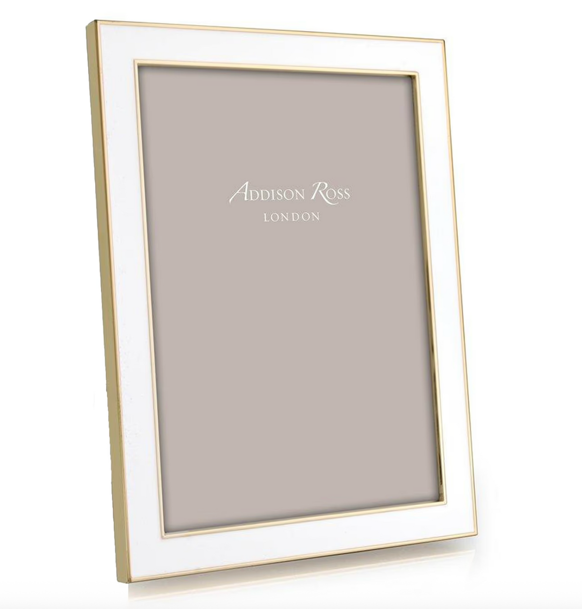 Enamel & Gold Picture Frame  5 x 7