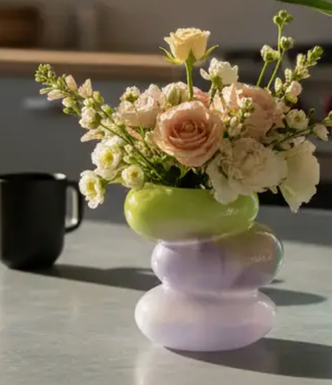 Swirl Glass Vase