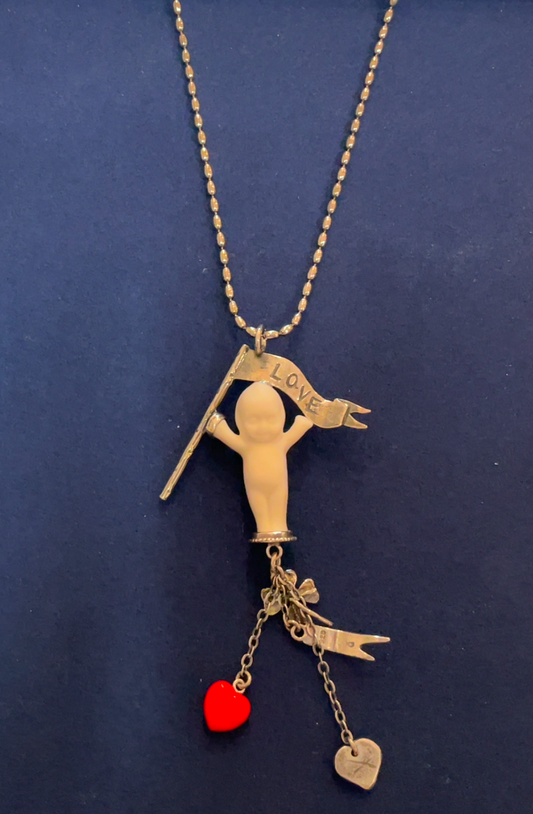 Love Baby Necklace (White)