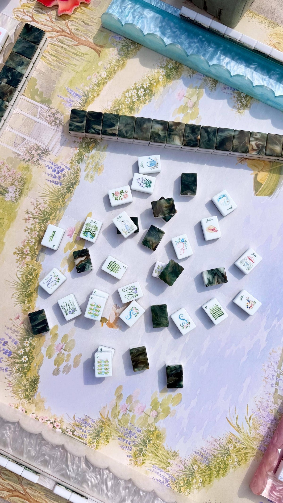 Mahjong Set Collection, A Morning in The Garden