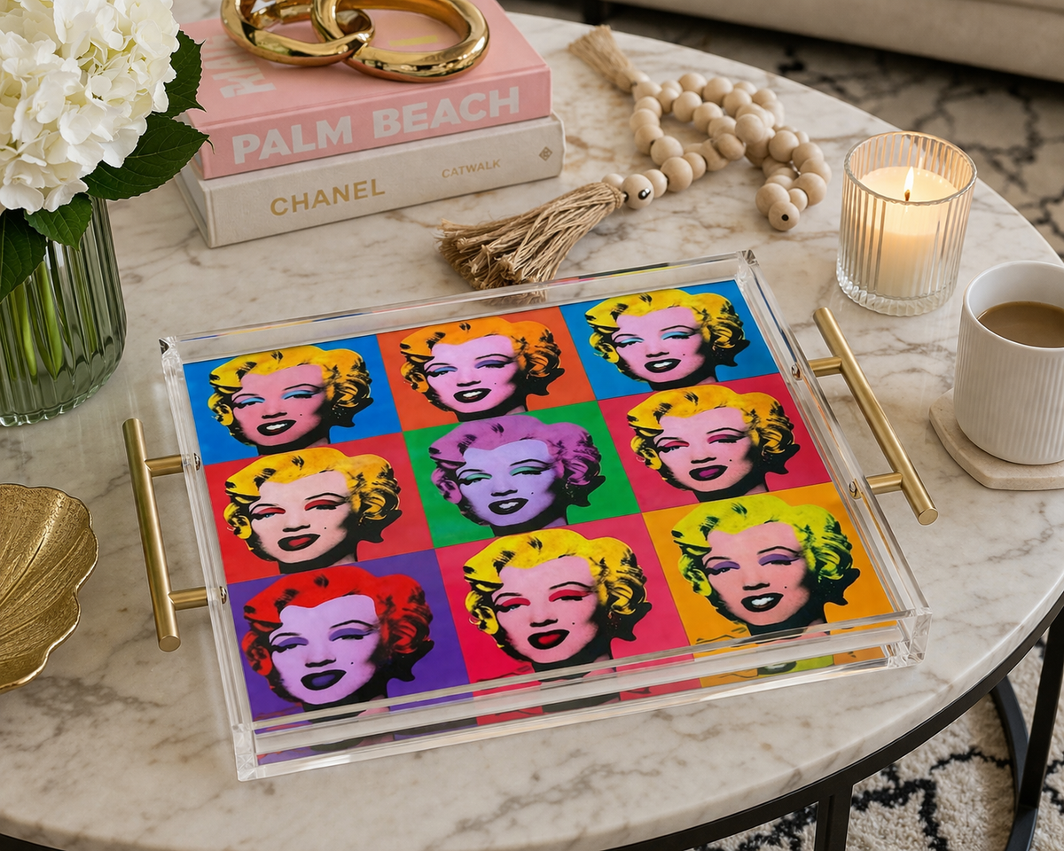 Pop Art Acrylic Tray