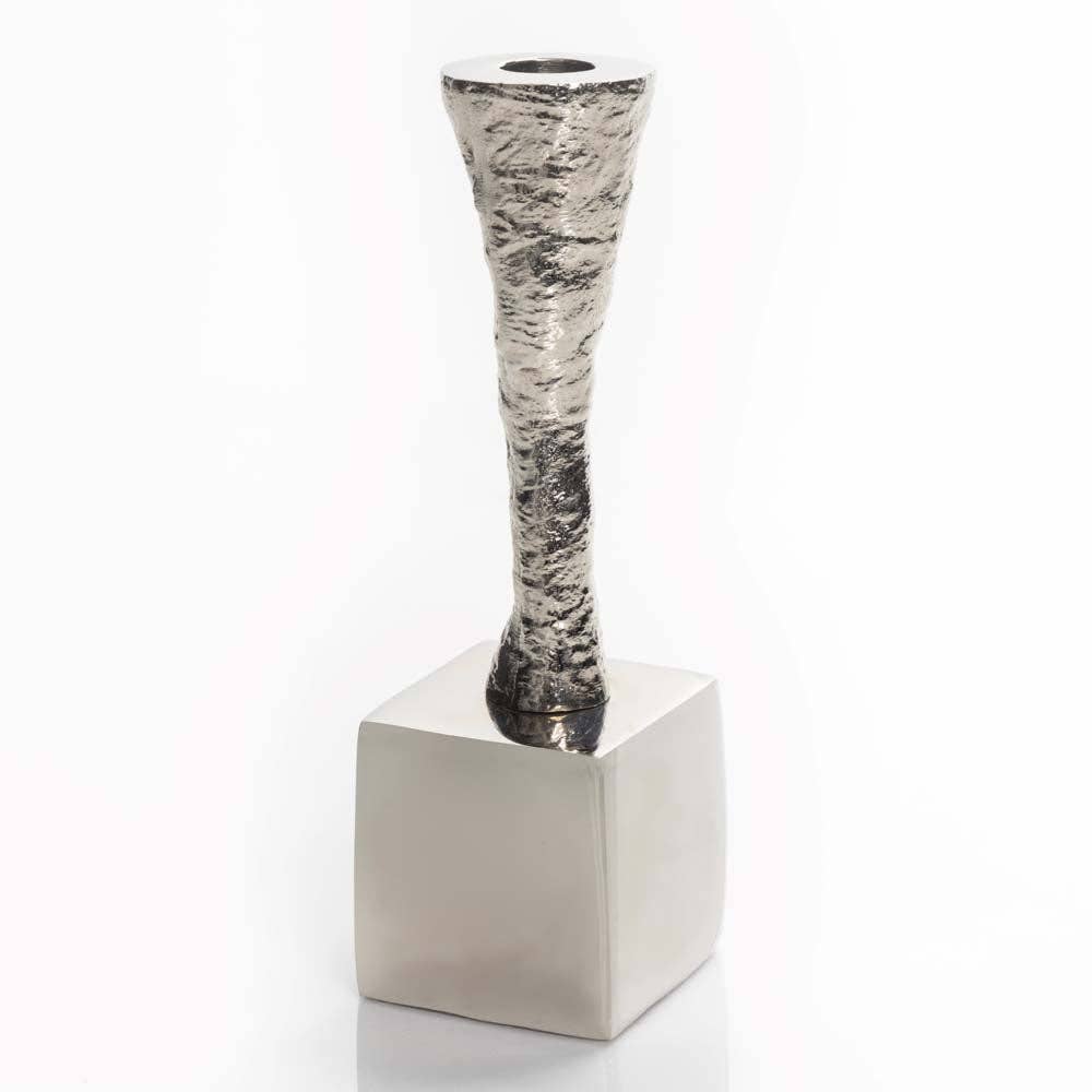 Organic Nest Candle Holder in Nickel Silver(3 sizes)