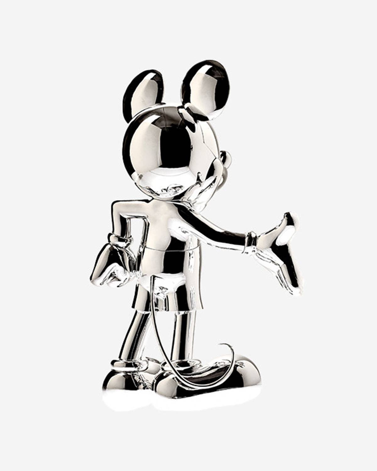 Mickey Mouse WELCOME Silver 12in by Leblon