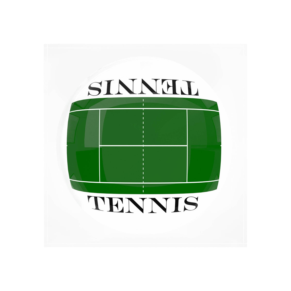 Tennis Court Candy Catchall Dish