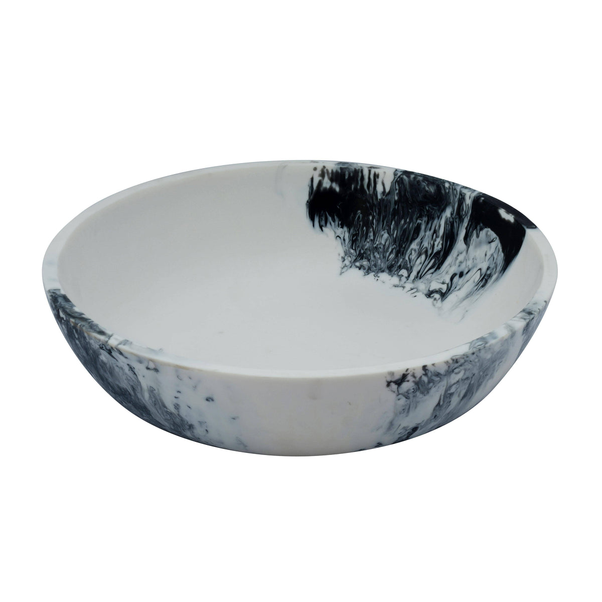 Artsy Resin Serving Bowl