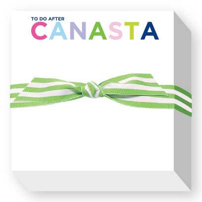 MAHJONG AND CANASTA CHUBBIE NOTEPADS