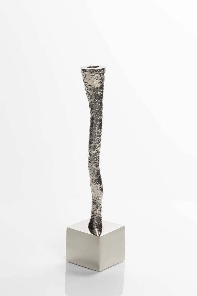 Organic Nest Candle Holder in Nickel Silver(3 sizes)