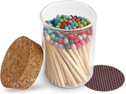 Rainbow Decorative Matches - Sizes & Styles of Your Choice