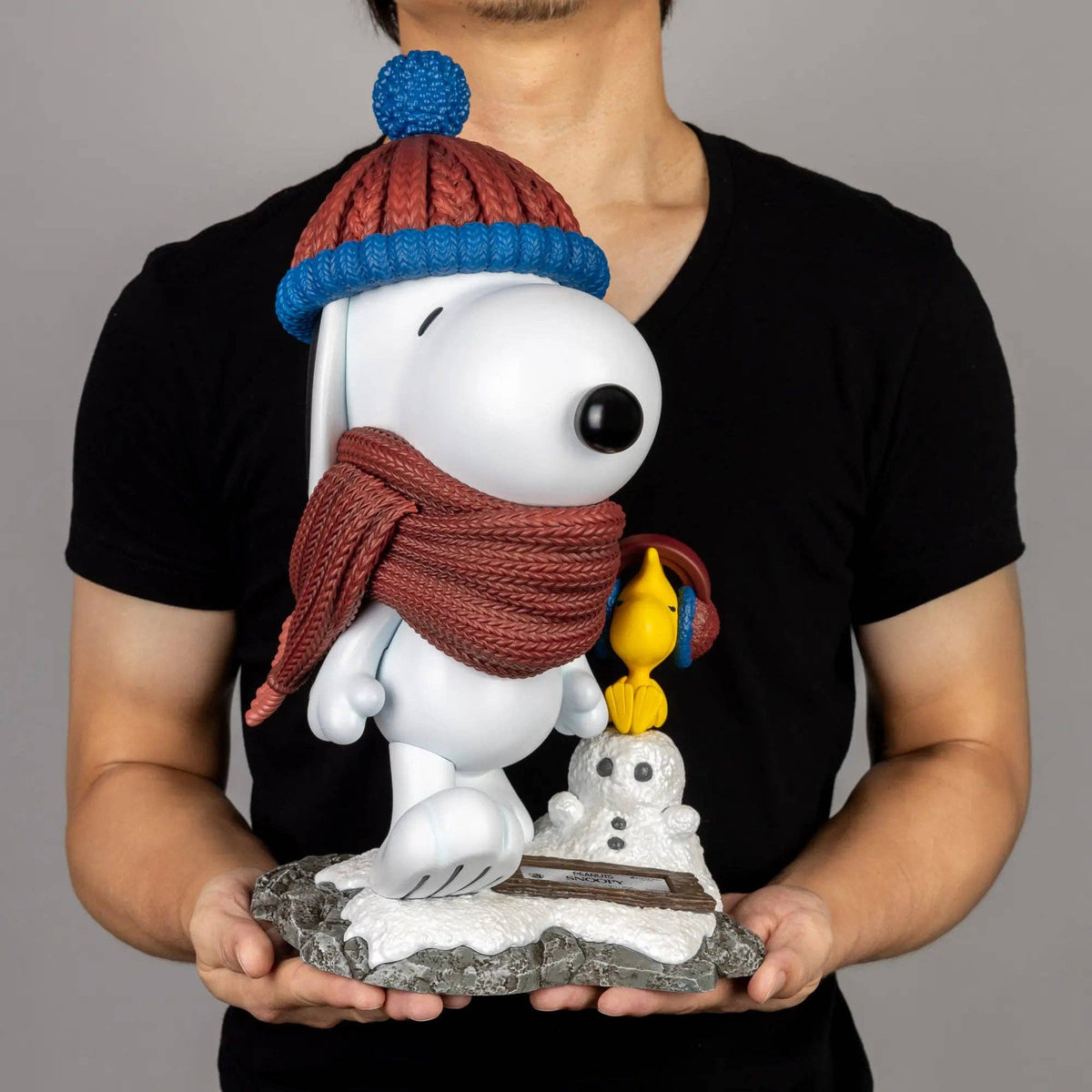Winter Snoopy and Woodstock Statue (Limited Edition)