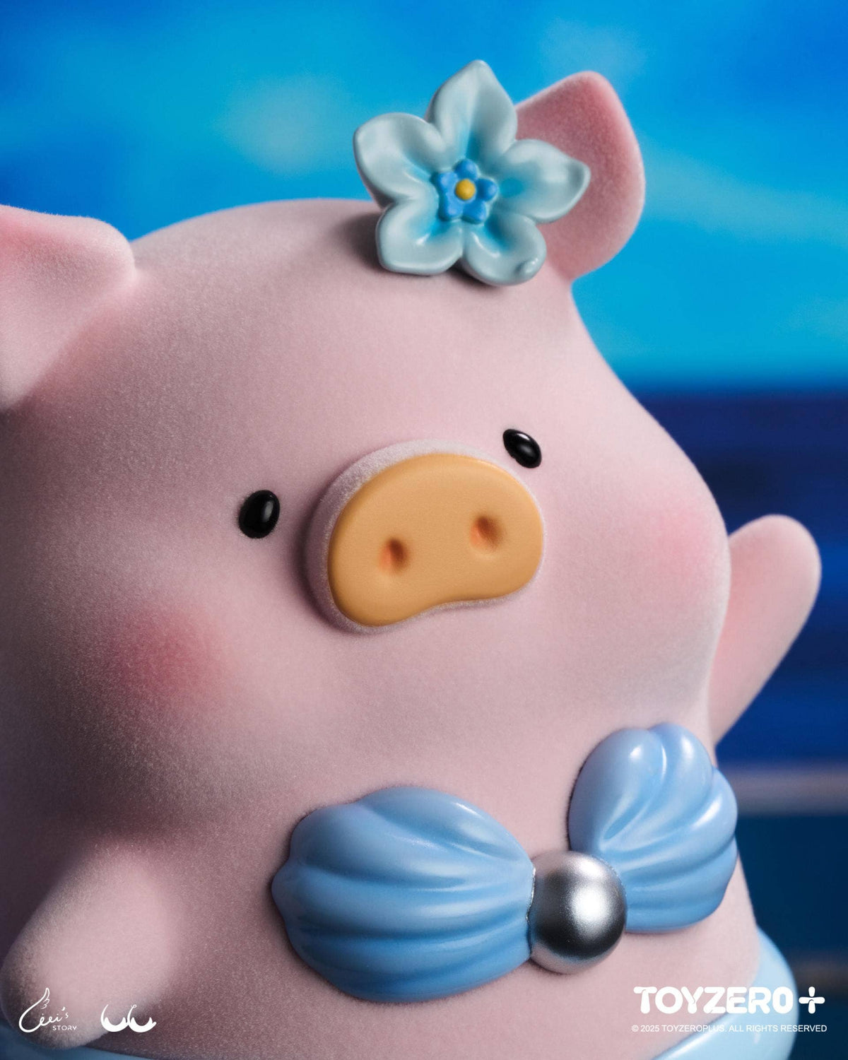 LuLu the Piggy - XL Mermaid (Azure)(Very Limited Edition)