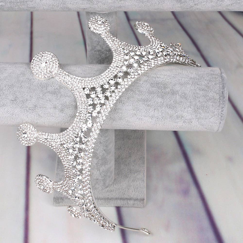 Crown Rhinestone Bride Headband