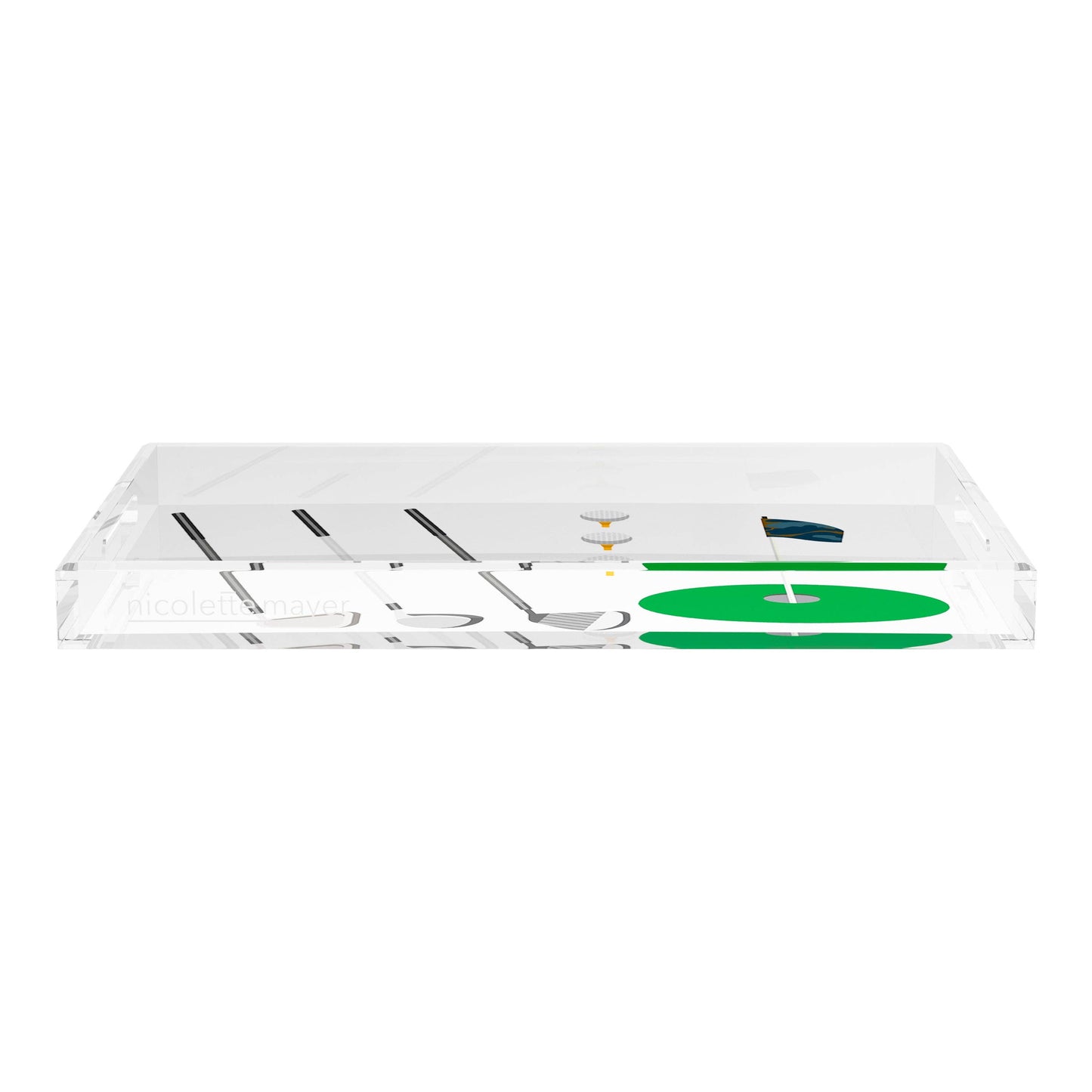 Golf Rectangle Tray