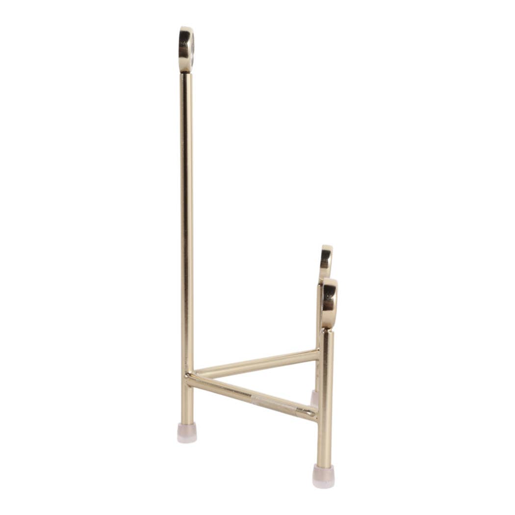 Gold Metal Acrylic Easel Stand, 10 in.(Book Holder)