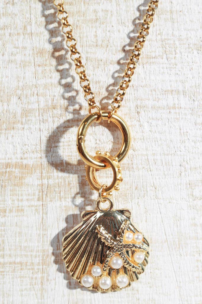 Sun and Sand Flagship Stacked Necklaces