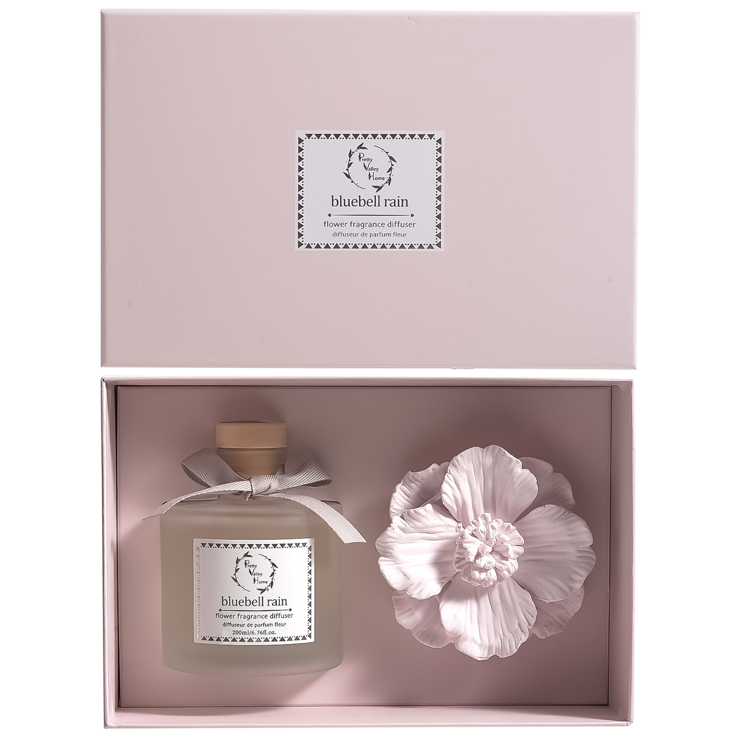 Diffuser Sets Gifts Ceramic Flower (2025)-Pretty Valley Home