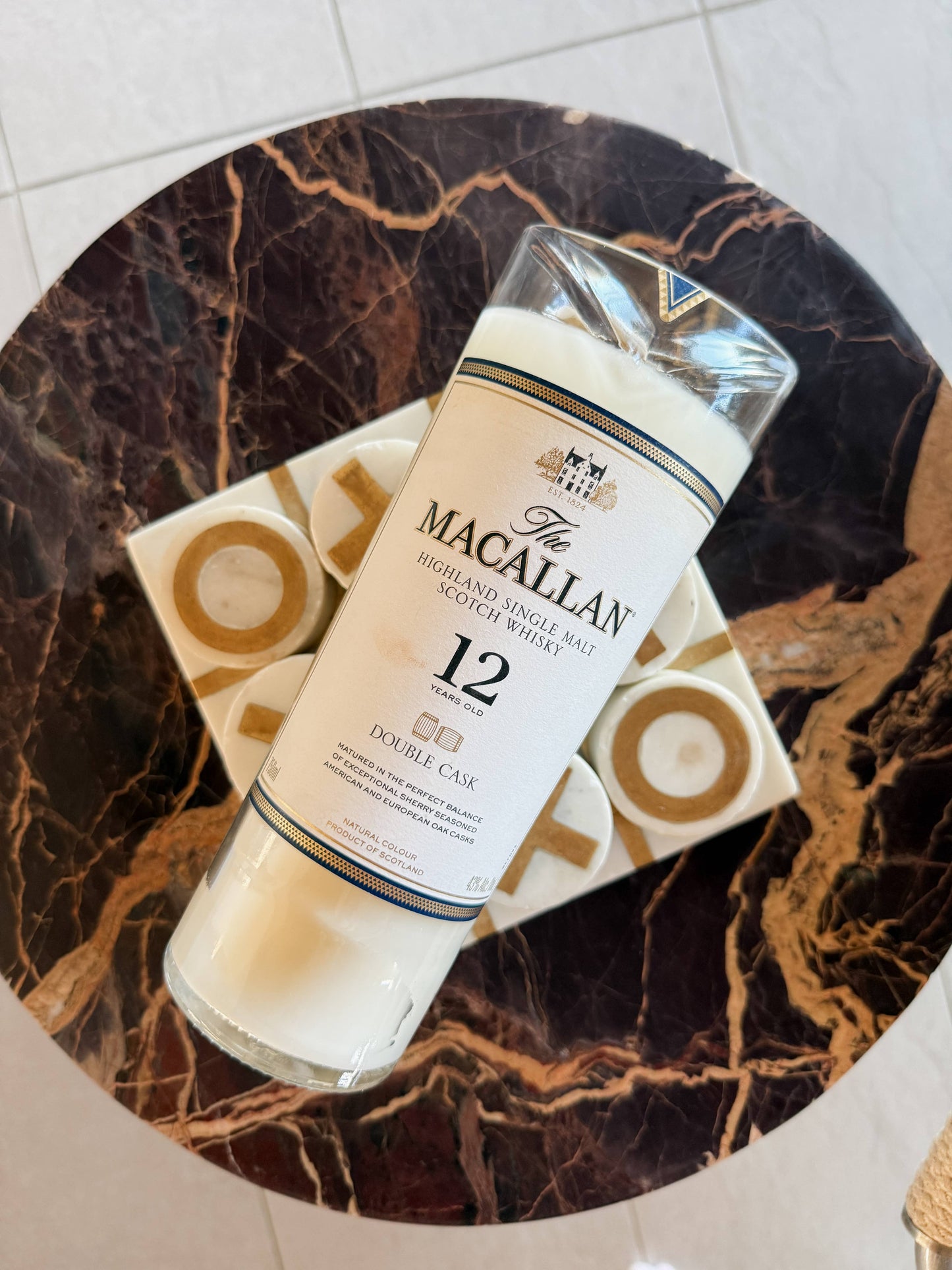 Recycled Macallan Novelty Candle