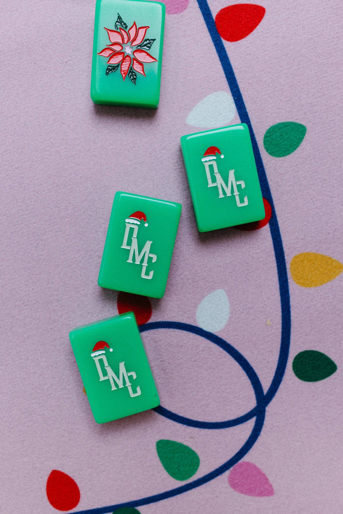 Christmas Mahjong Mat