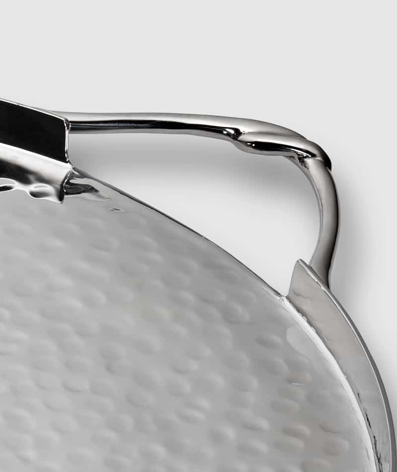 Infinity Round Tray w/ Twist Handles