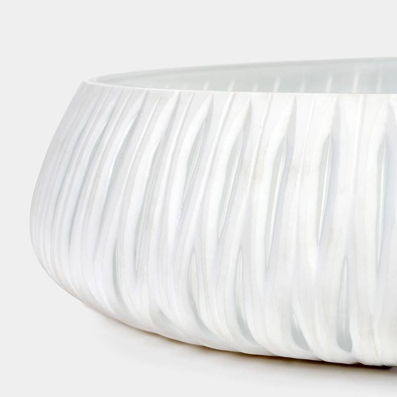 Organic Elegant Glass Bowl