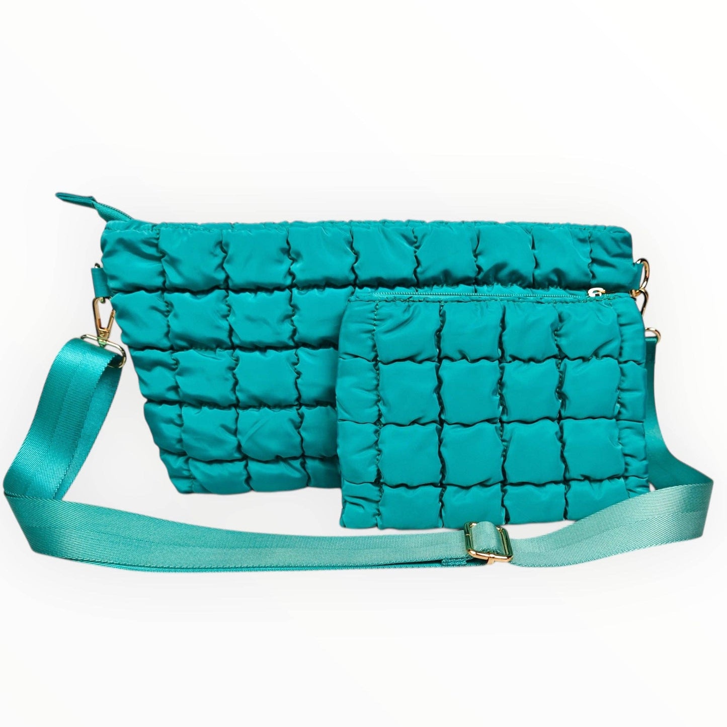 Crossbody Travel Set Bag & Tile Pouch