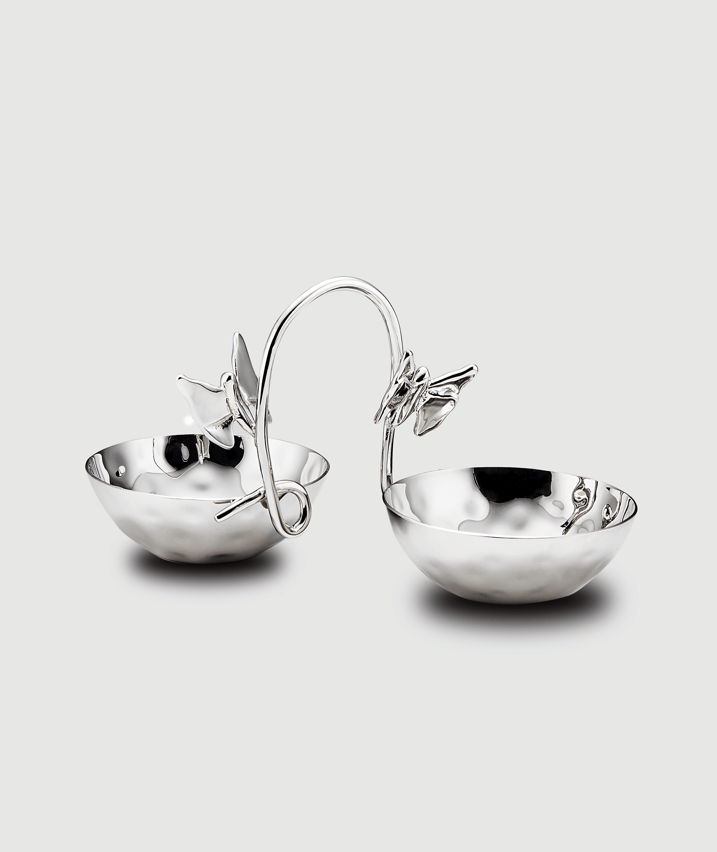 Butterfly 2 Bowl Connected Set in Stainless Steel