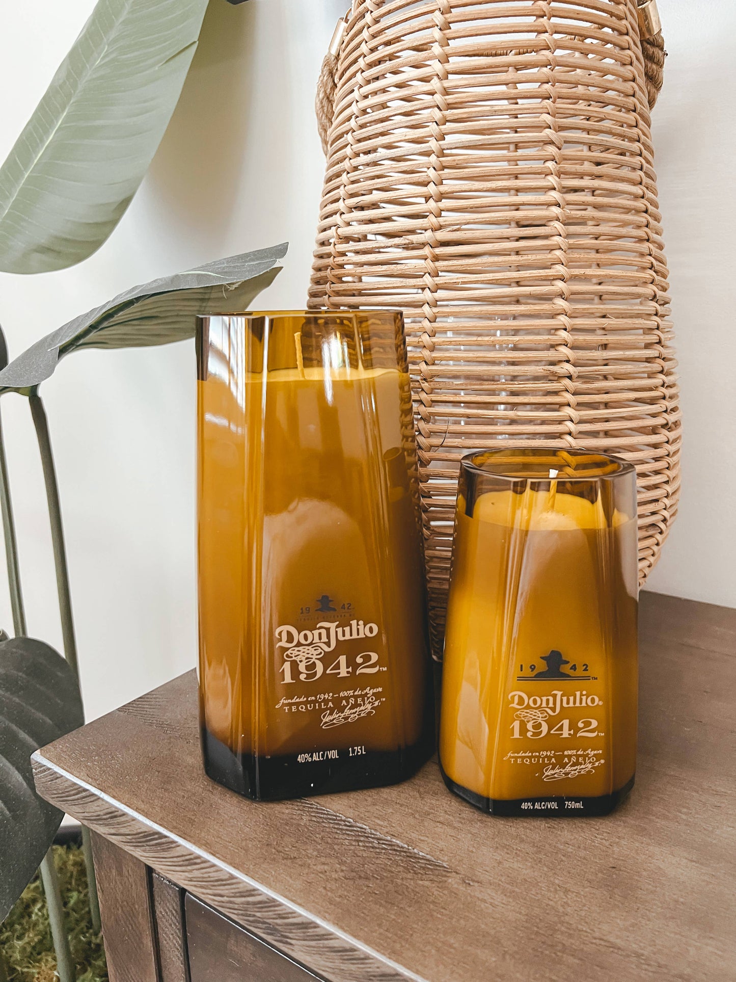 Recycled Don Julio 1942 Candle