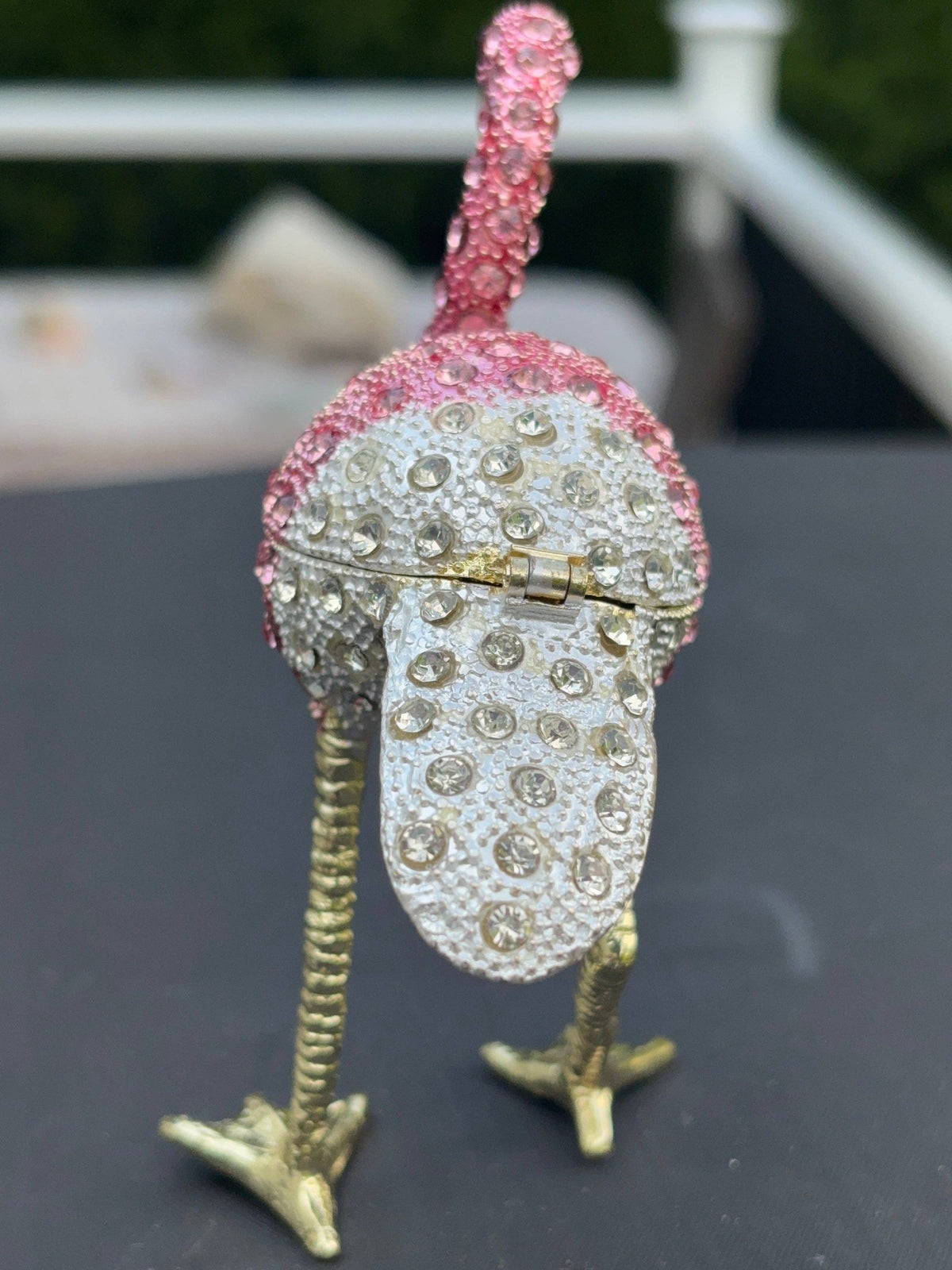 Enamel Crystal Ring Boxes