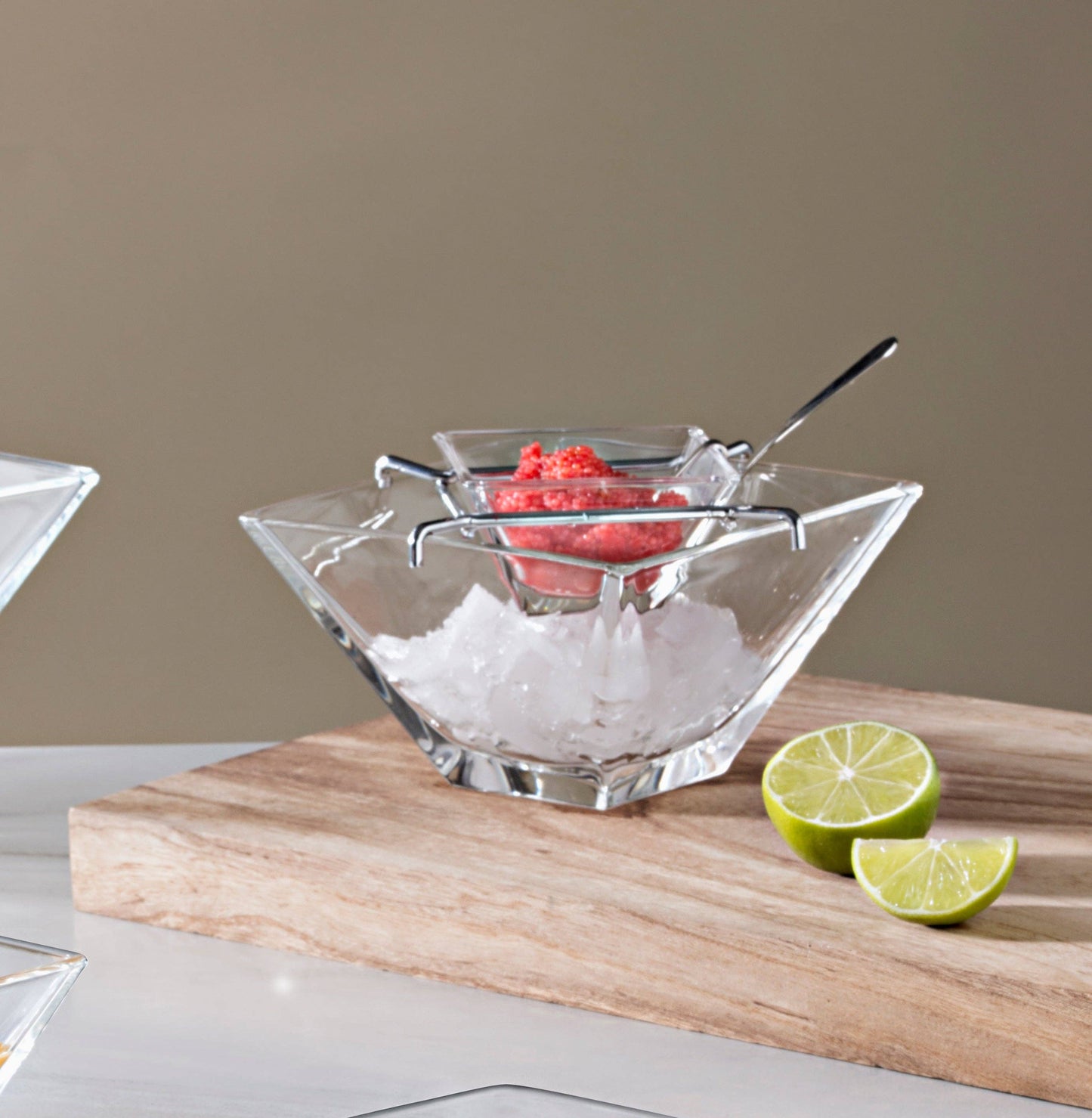 Veninni Caviar Set, 5.625"W