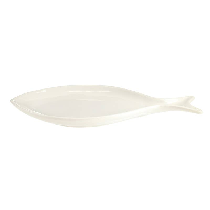 Ceramic Fish Appetizer Plates - Set of 4