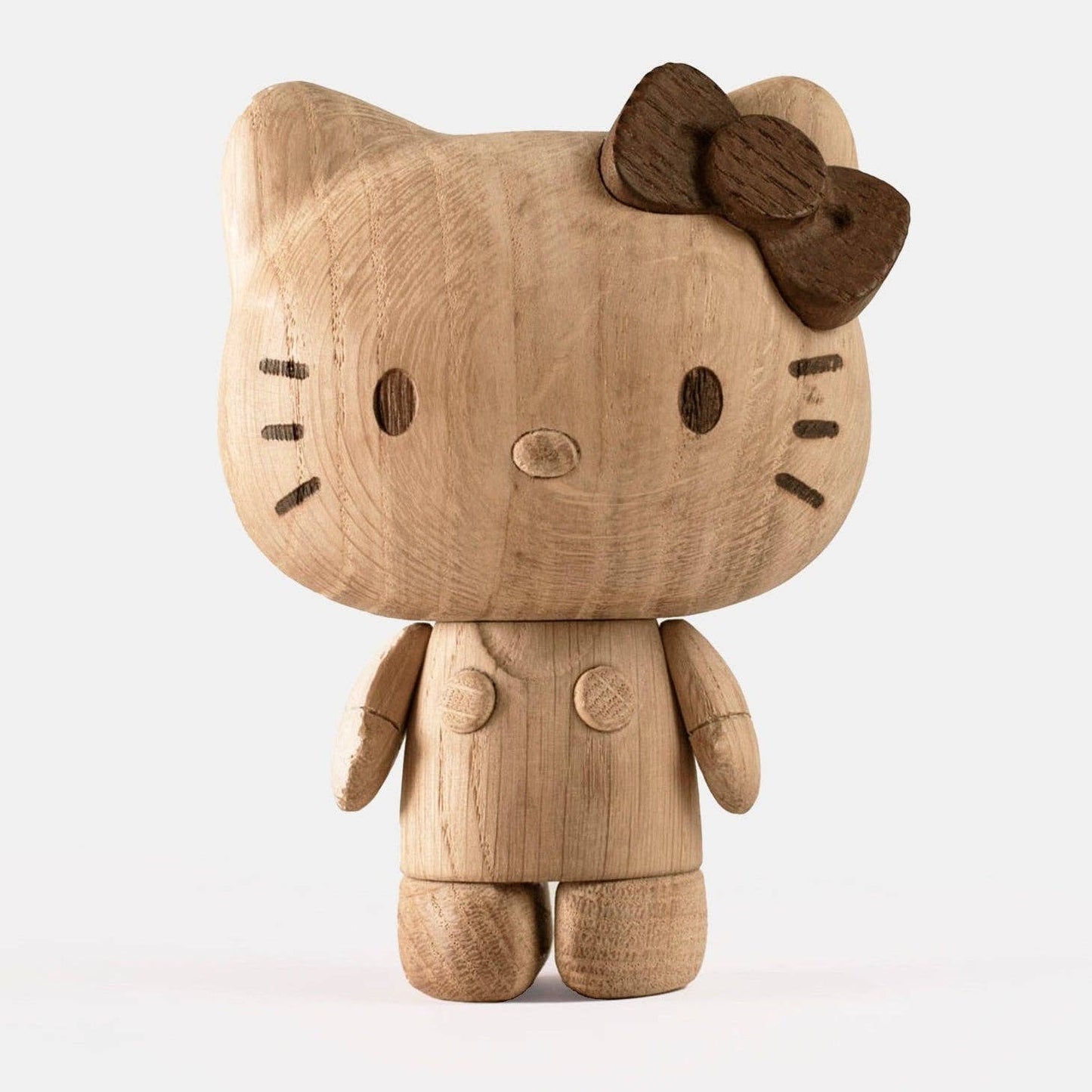 Hello Kitty Sculpture in Oak Wood (Editor's Pick)