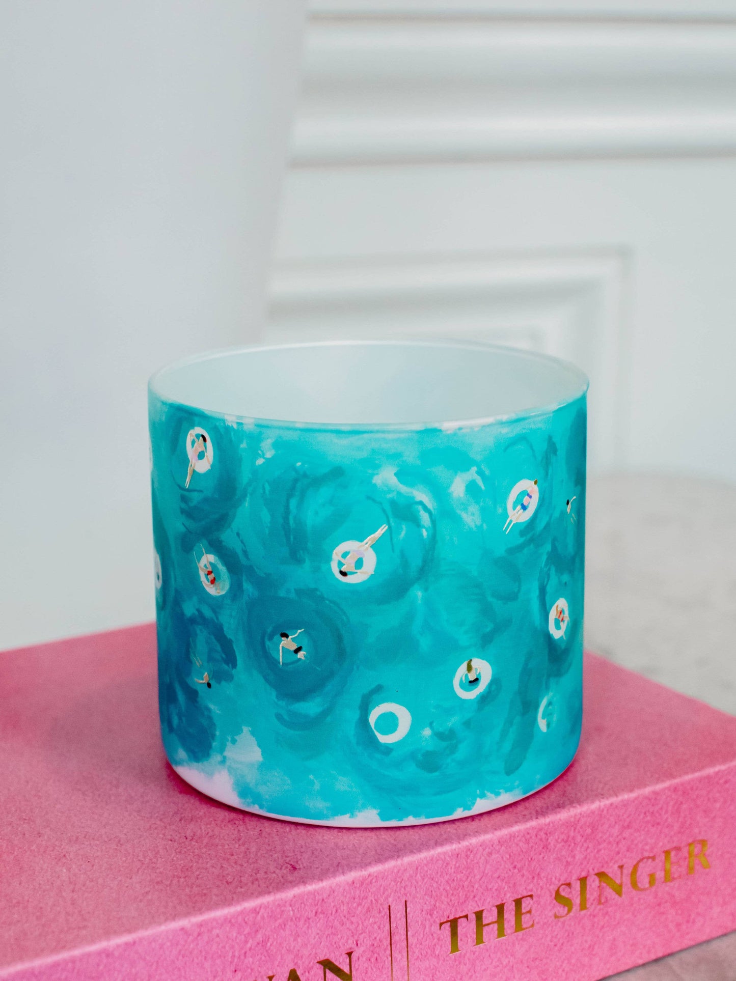 Floating in a Pool-Candle(Great Image)