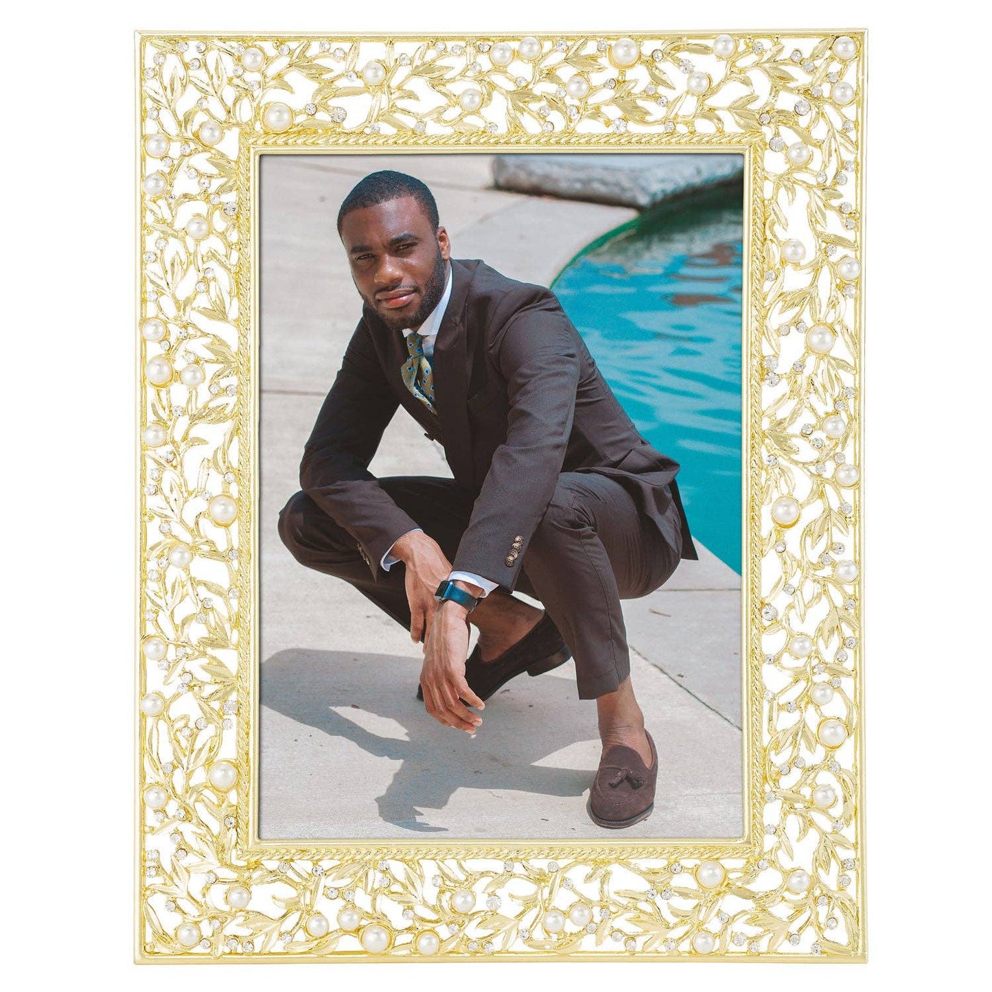 Gold Eleanor 5" x 7" Picture Frame