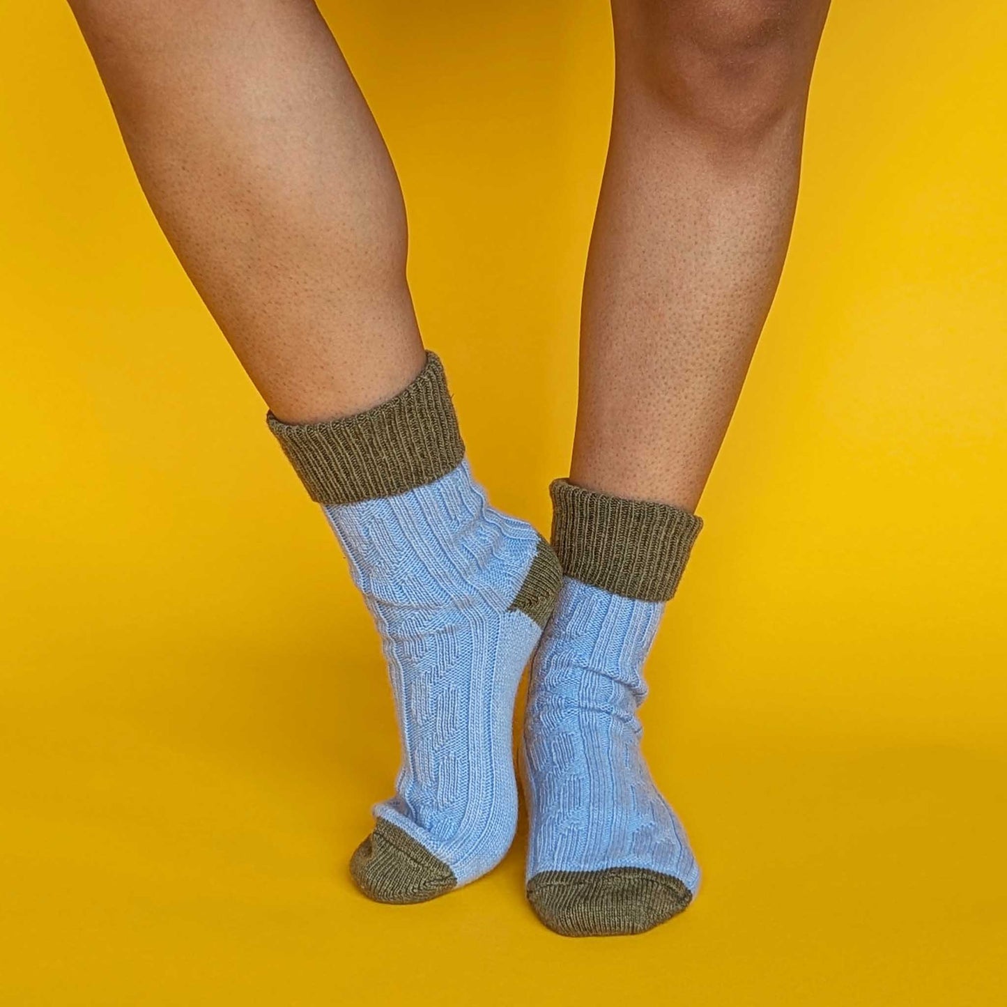 Cashmere Blend Slouch Socks (From England)