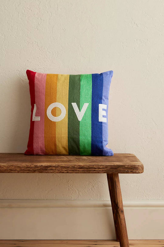 LOVE Needlepoint Cushion (limited edition)