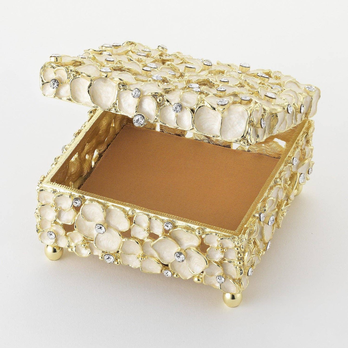 Dogwood Pattern Decorative Box