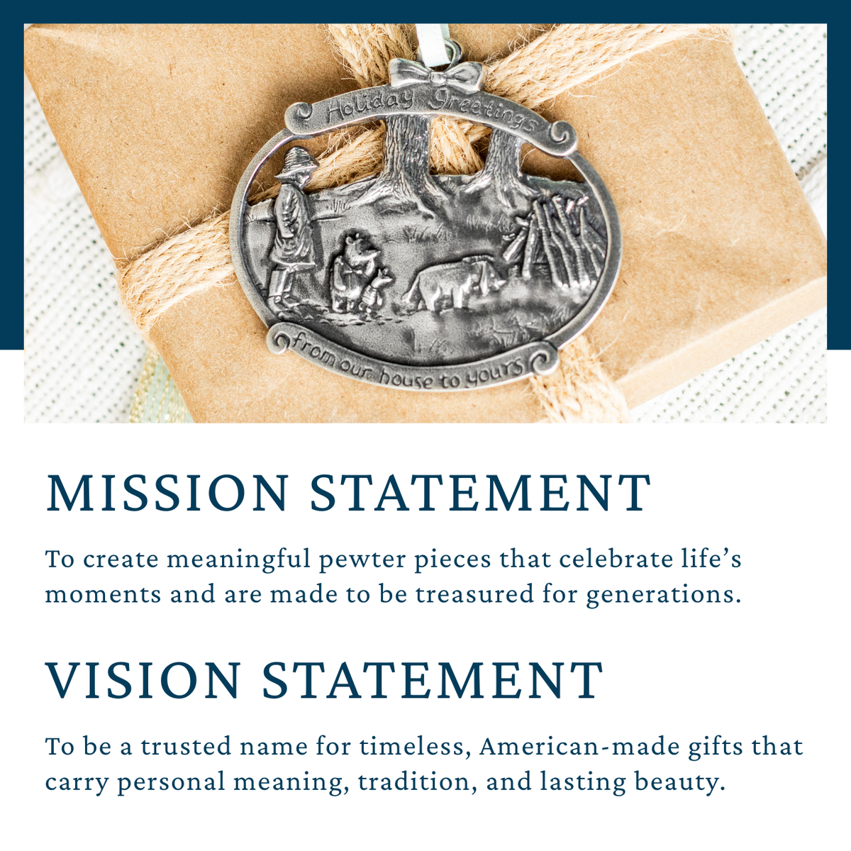 Imagine Pocket Stone | Pewter Keepsake Token | Pocket Gift