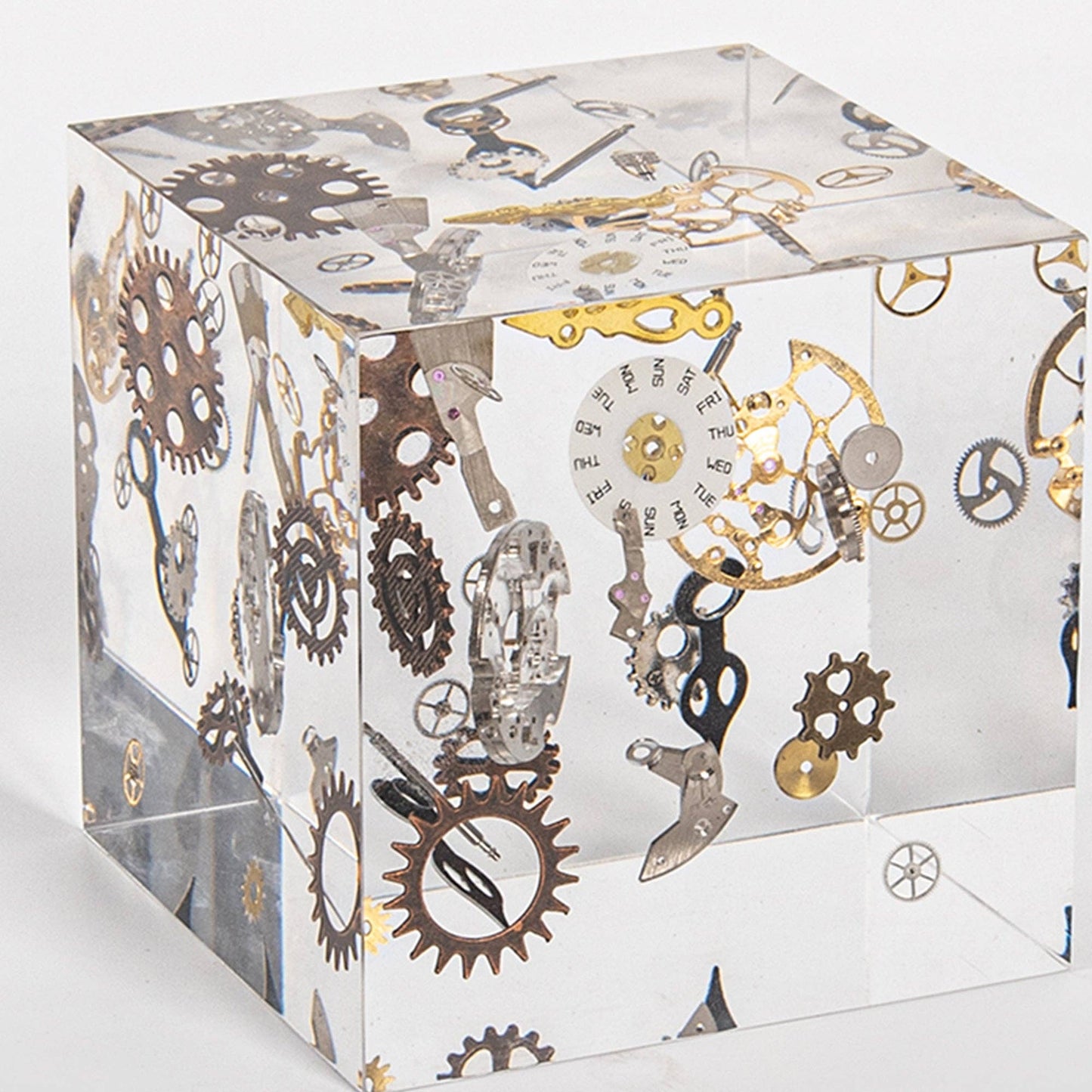 Steampunk Frozen Time Cube