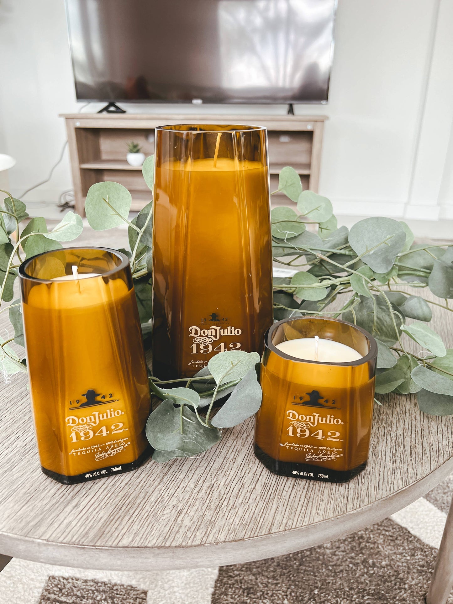 Recycled Don Julio 1942 Candle