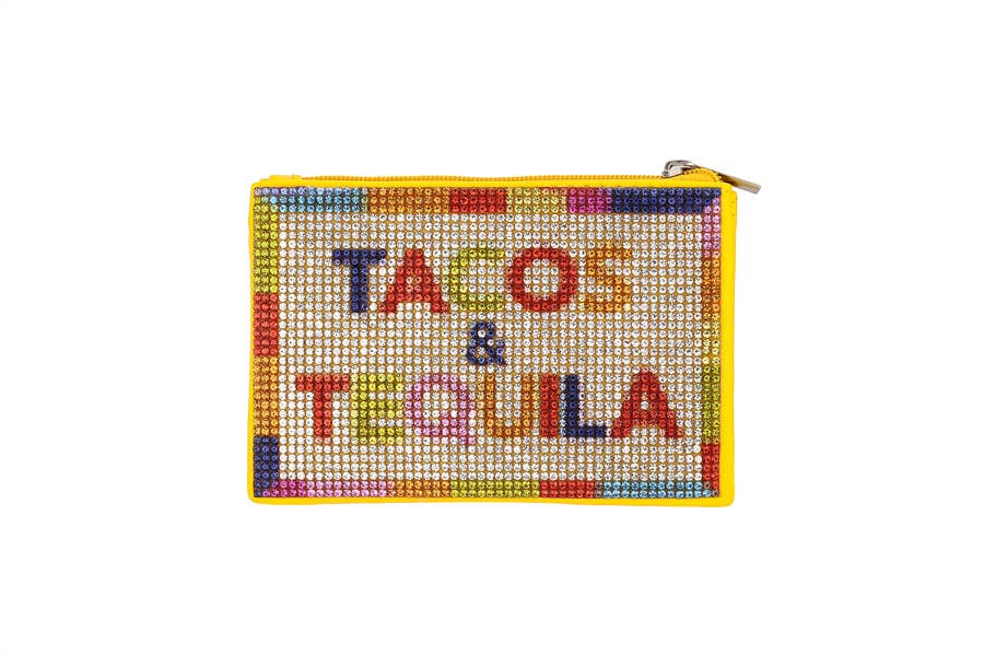 Ladies Tacos And Tequila Themed Coin Purse