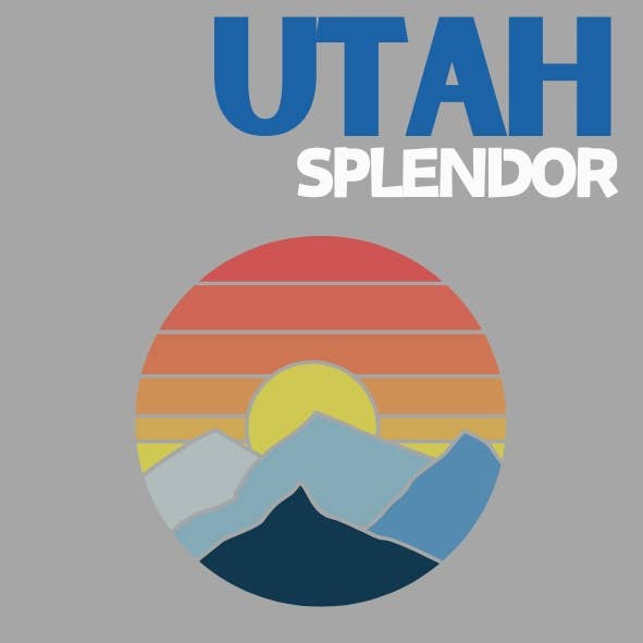 Acrylic  Coasters - Utah (Each Sold Separately)