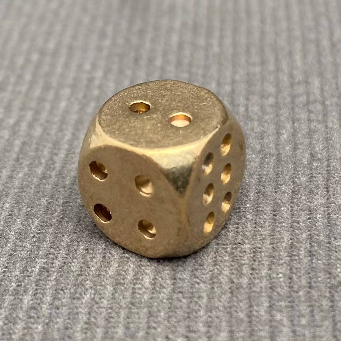 Brass Dice (Each Sold Separately)