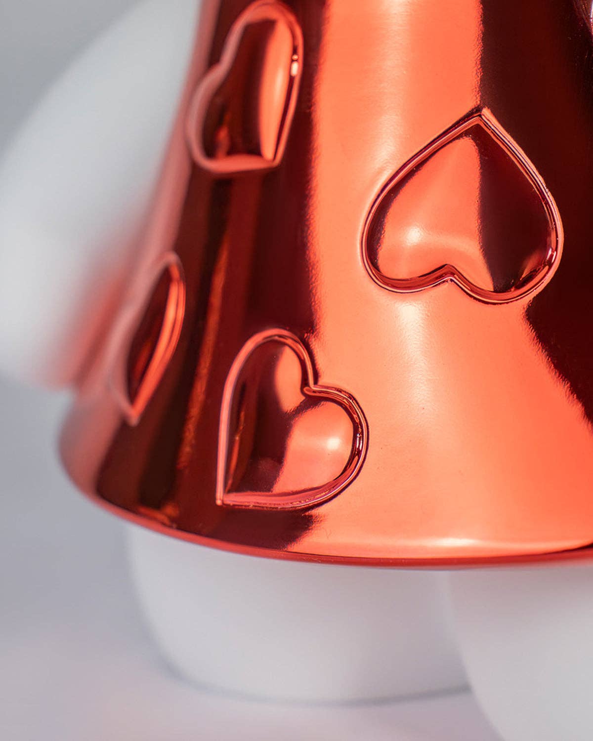 Hello Kitty Heart - LD Studio - White & Chrome Red - 10.5 in