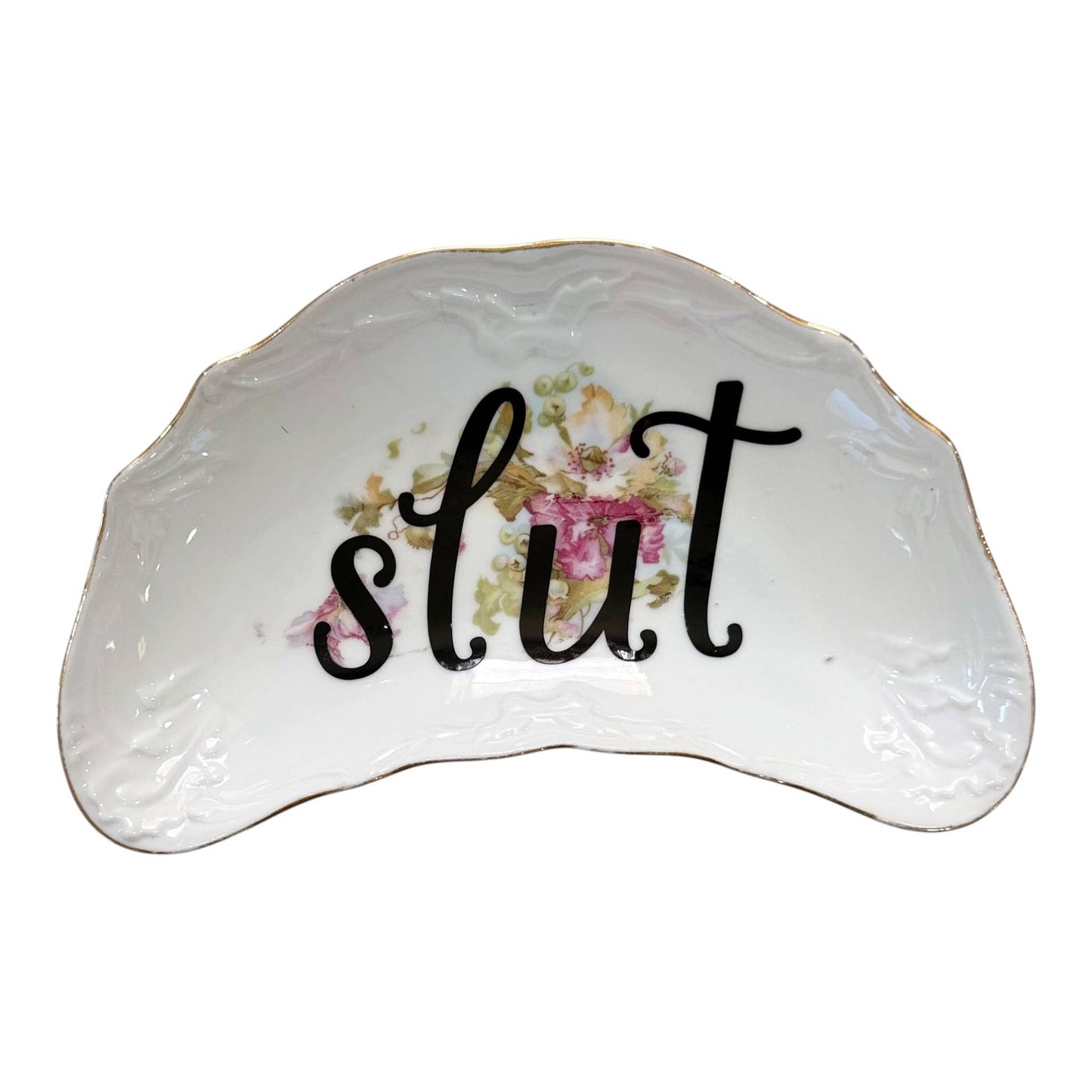 Slut Vintage Plate